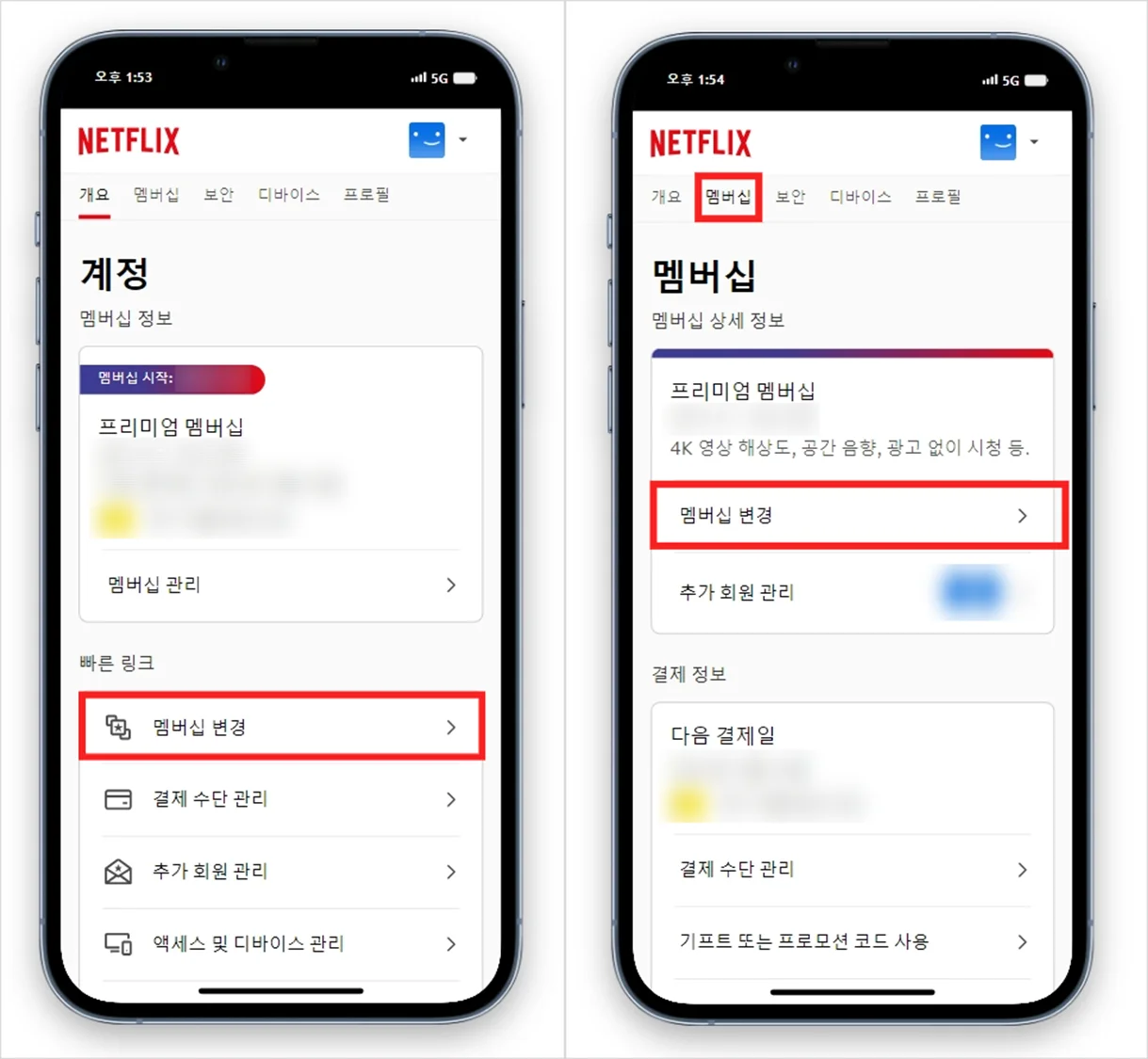 넷플릭스 요금제 변경, 넷플릭스 요금제 정리, 넷플릭스 멤버십 변경, 넷플릭스 멤버십 종류, 넷플릭스 프리미엄