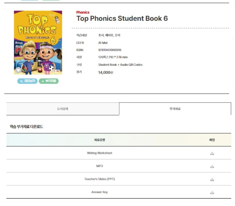 Top Phonics 6