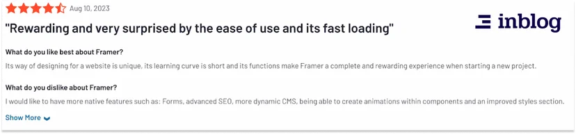 Framer strength