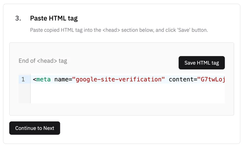 how to verify blog ownership