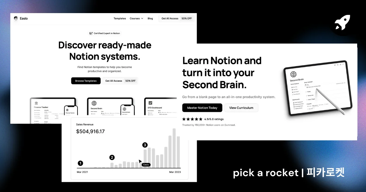 노션 작가 Easlo