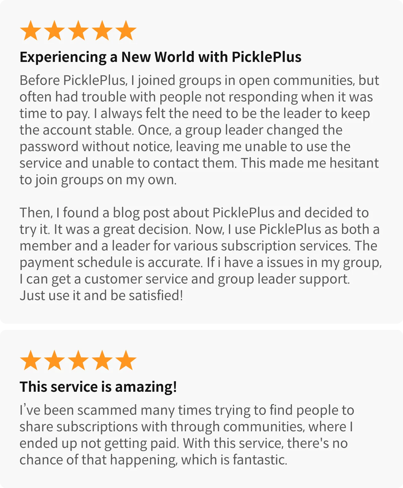 no worried about scam