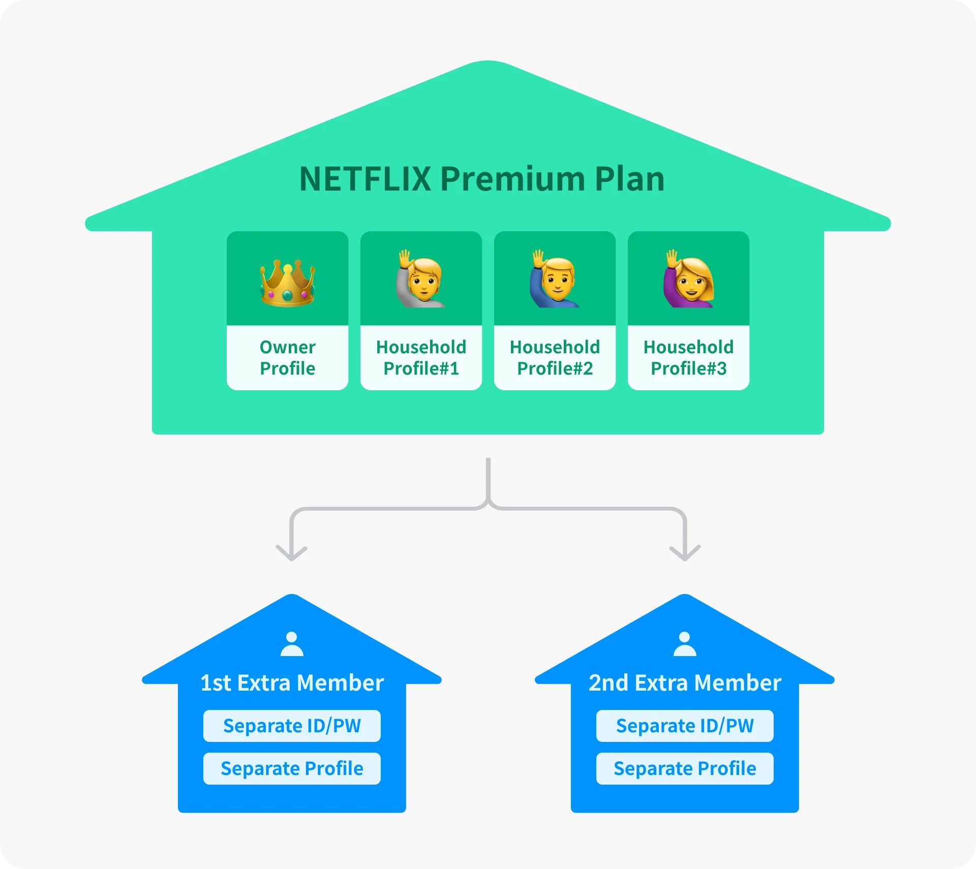 netflix account sharing policy