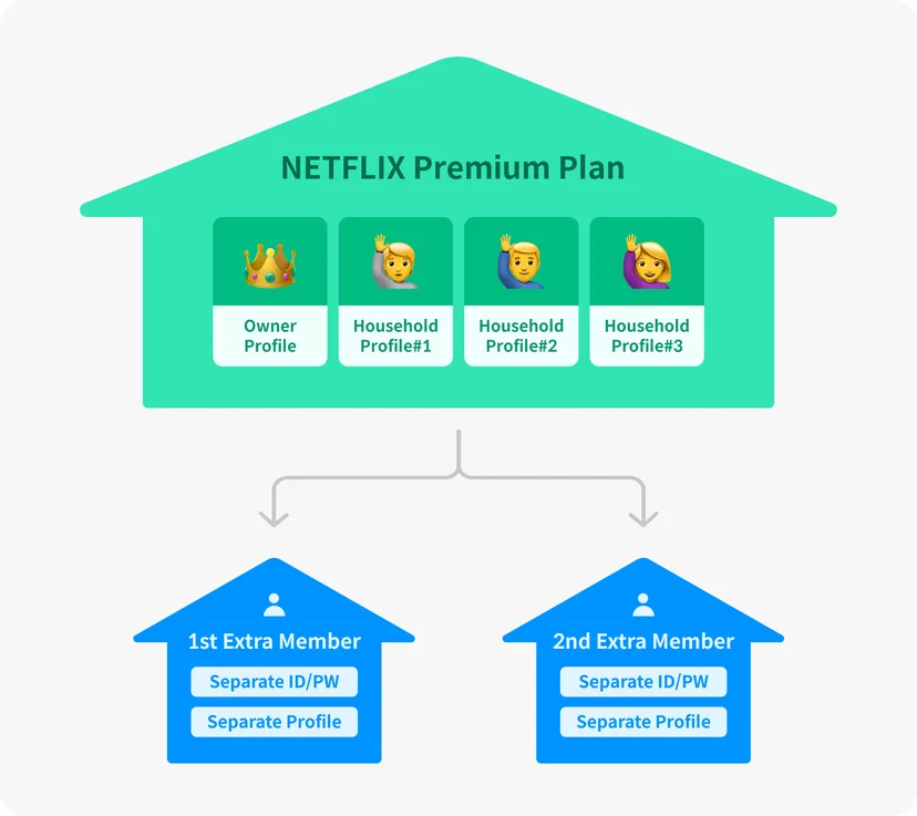 netflix account sharing policy