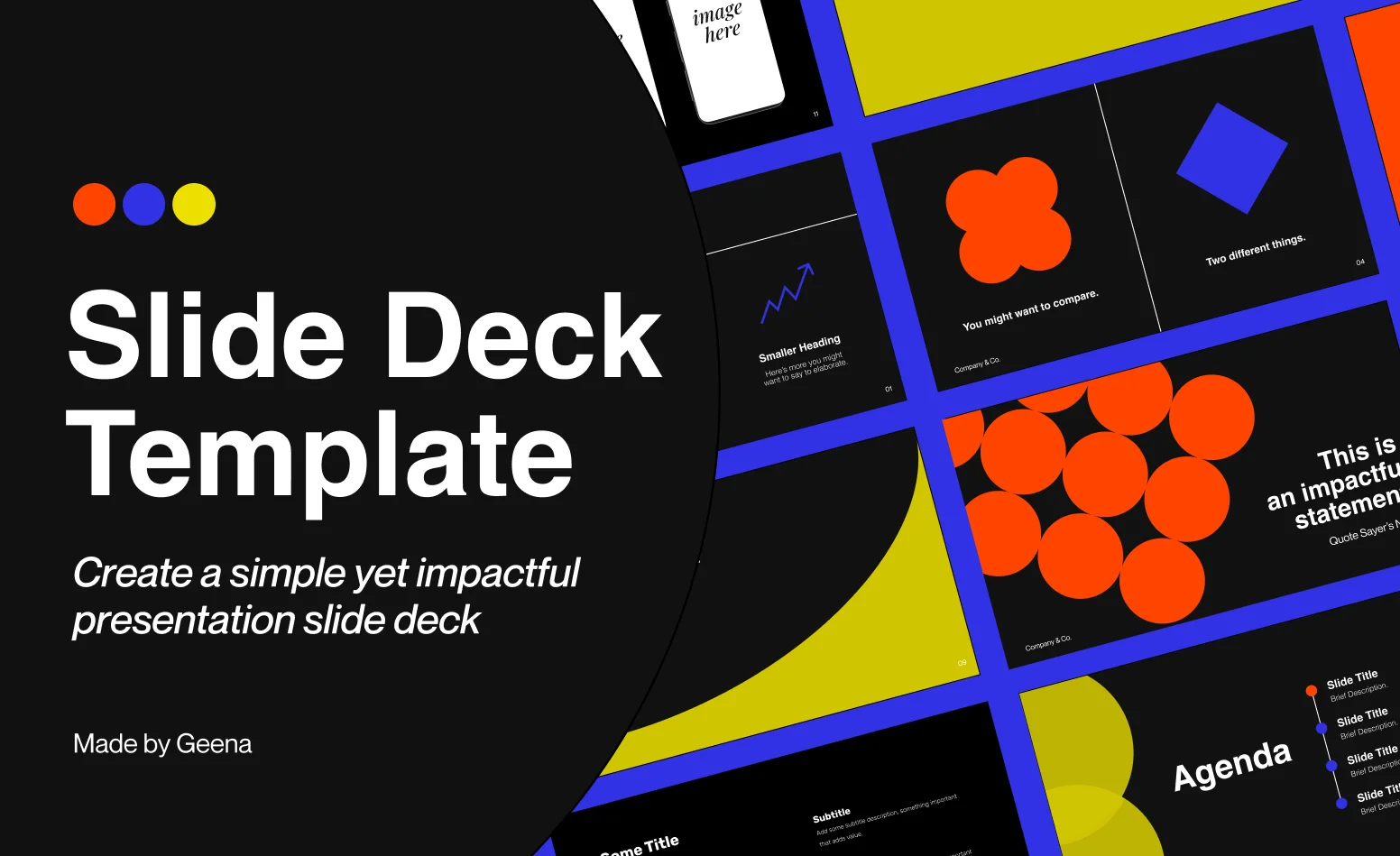 Figma Template for Bold and Impactful Presentations