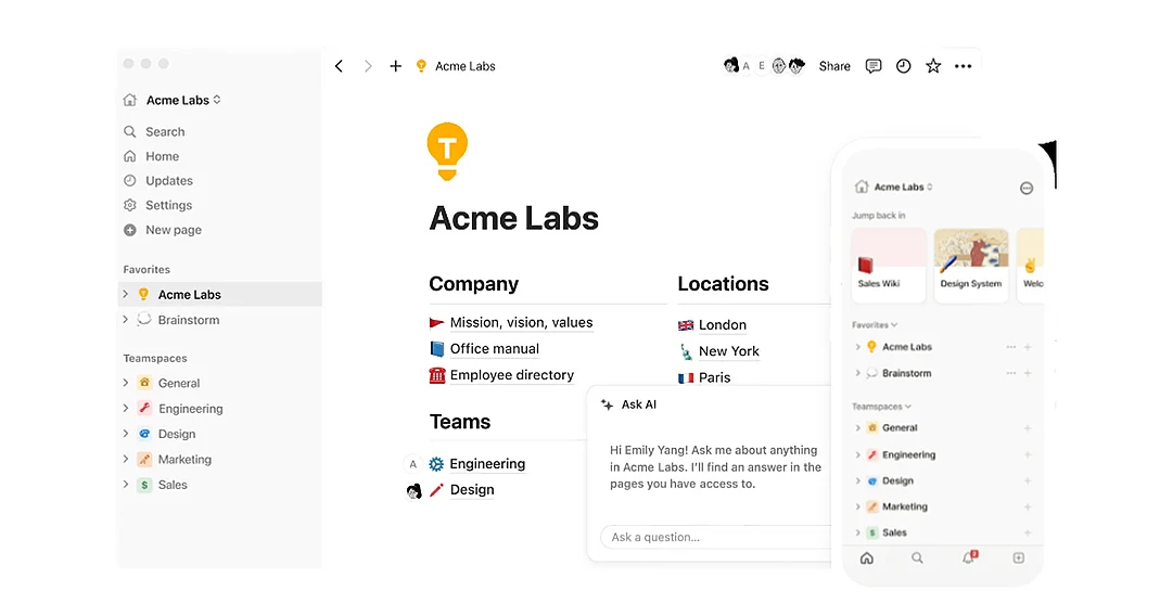 이미지 출처=노션 공식 홈페이지
