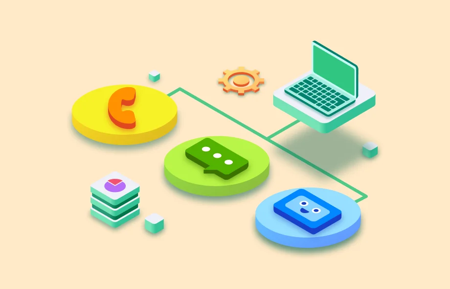 상담사와 챗봇이 함께 고객문의를 해결하는 컨택센터