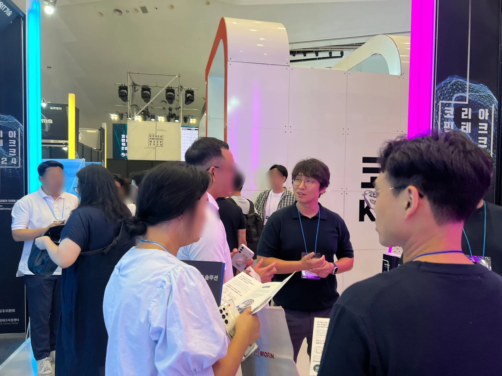 아르고스 부스 현장 사진