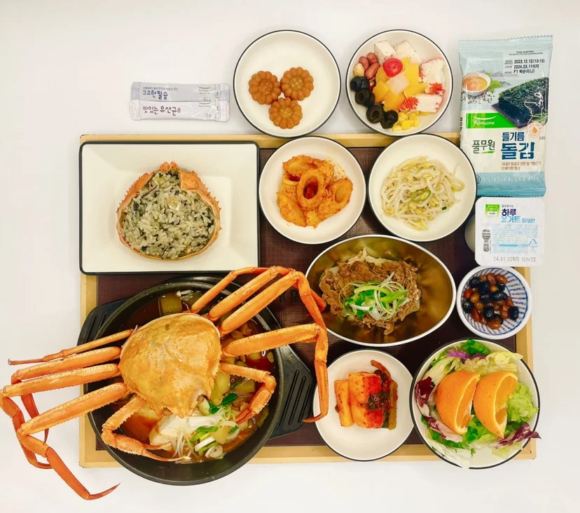 크래프톤 구내식당 특식 사진/출처=크래프톤