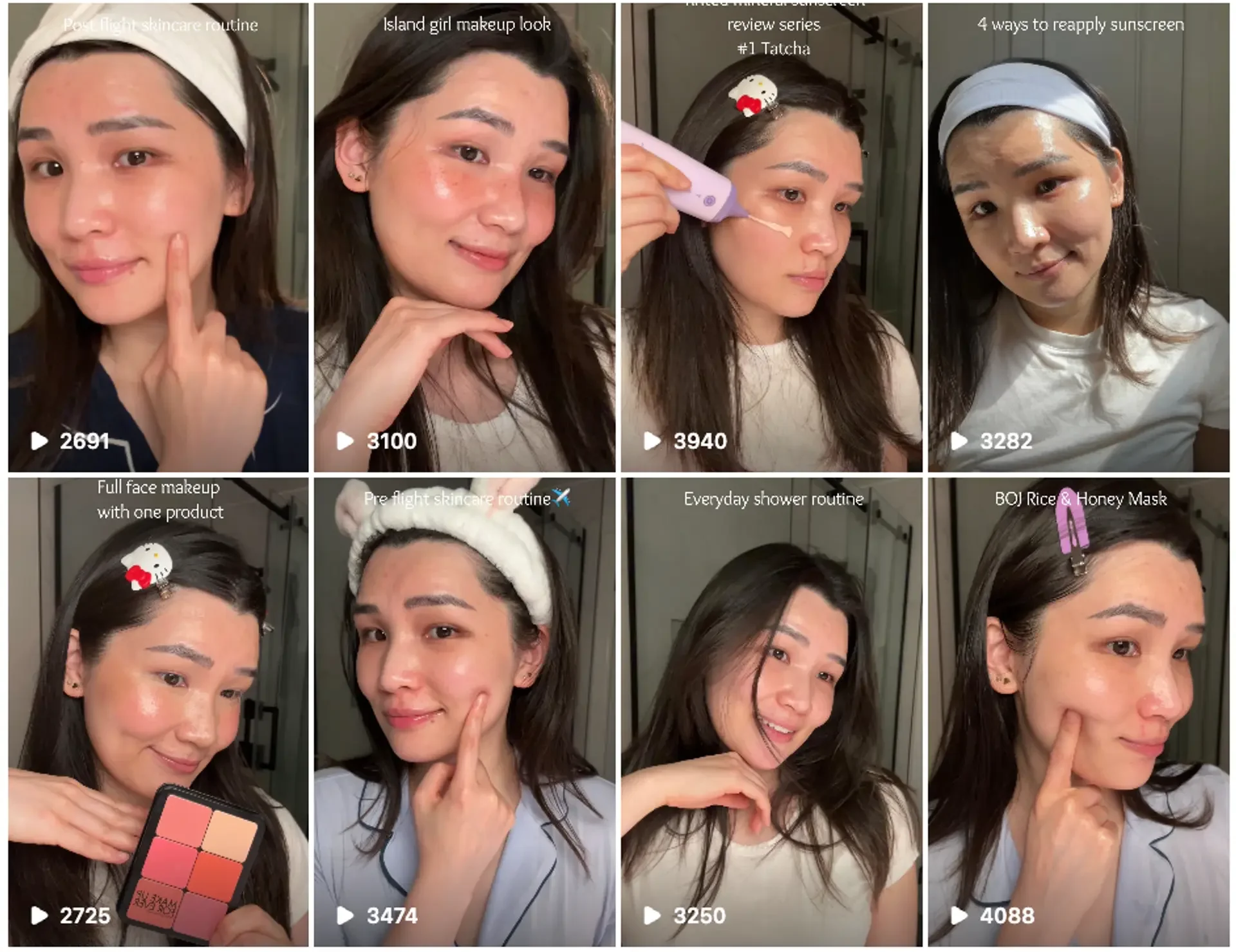 Influencer C (Summer): Despite having the most followers, her short-form content rarely exceeds 5,000 views.