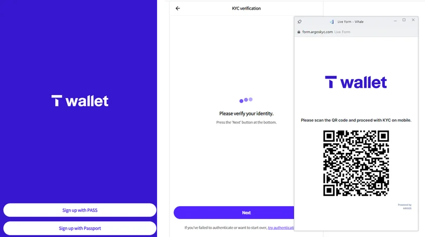 Twallet ekyc