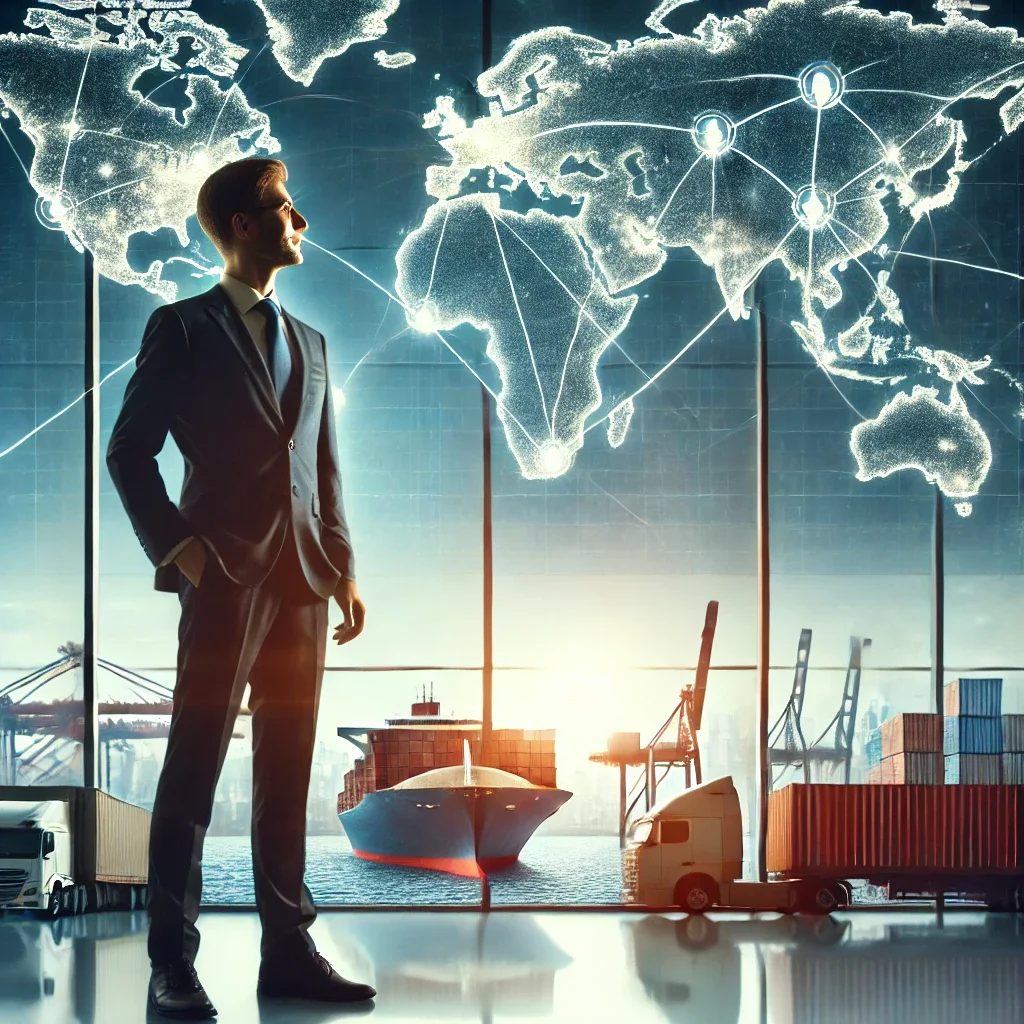 수출 초기 기업을 대상으로 한 수출바우처 정부지원사업 개념 설명