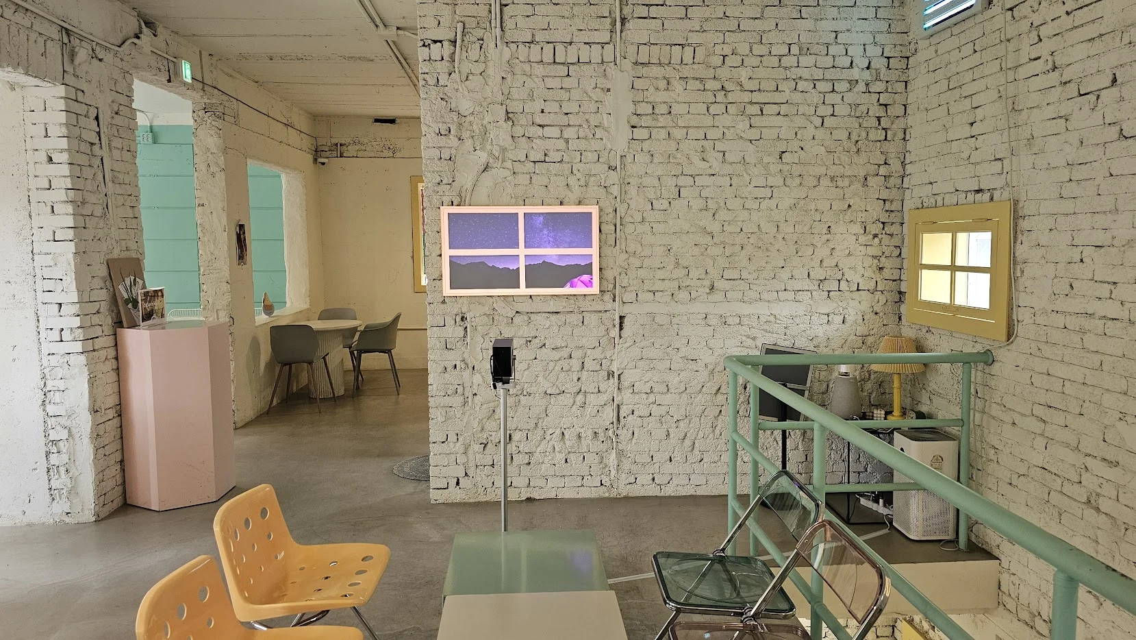 구욱희씨 카페에 설치된 페이크 윈도우