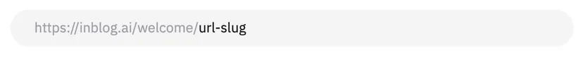 good url slug