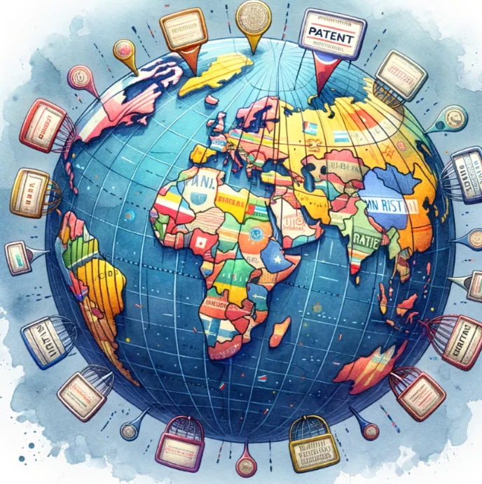 PCT 국제특허출원의 개념과 지정국별 국내단계 진입에 대한 설명