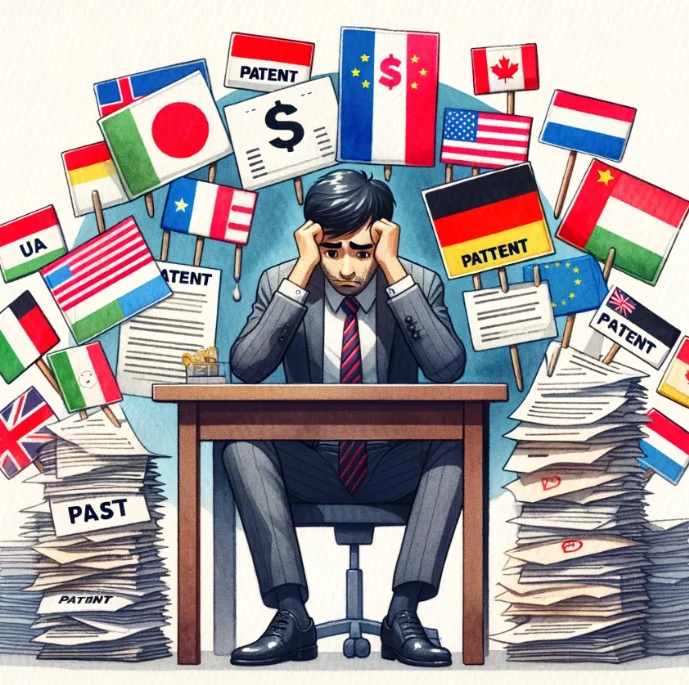 PCT국제출원은 우선일/최선일로부터 12개월이내임을 설명