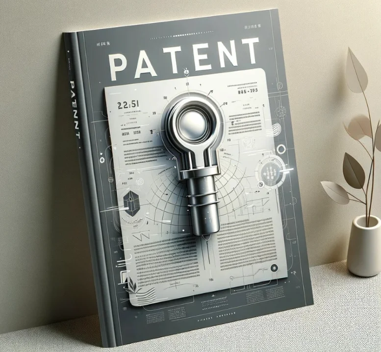 특허 권리범위에서 청구항이 핵심임을 강조하는 개념 이미지