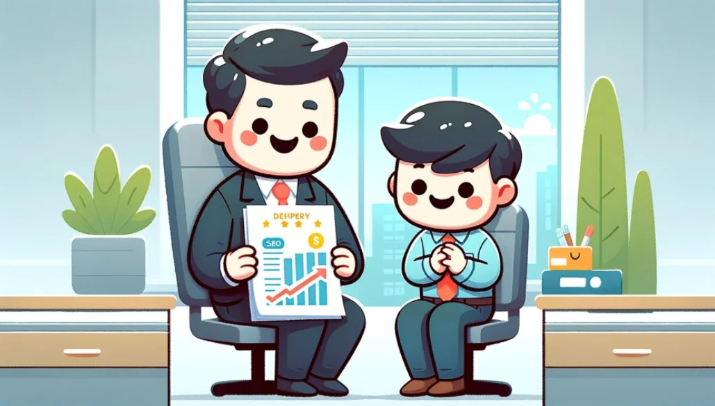 명세서 보정을 통해 비용을 절감한 상황을 표현한 이미지