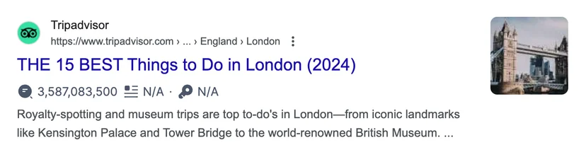tripadvisor programmatic SEO case