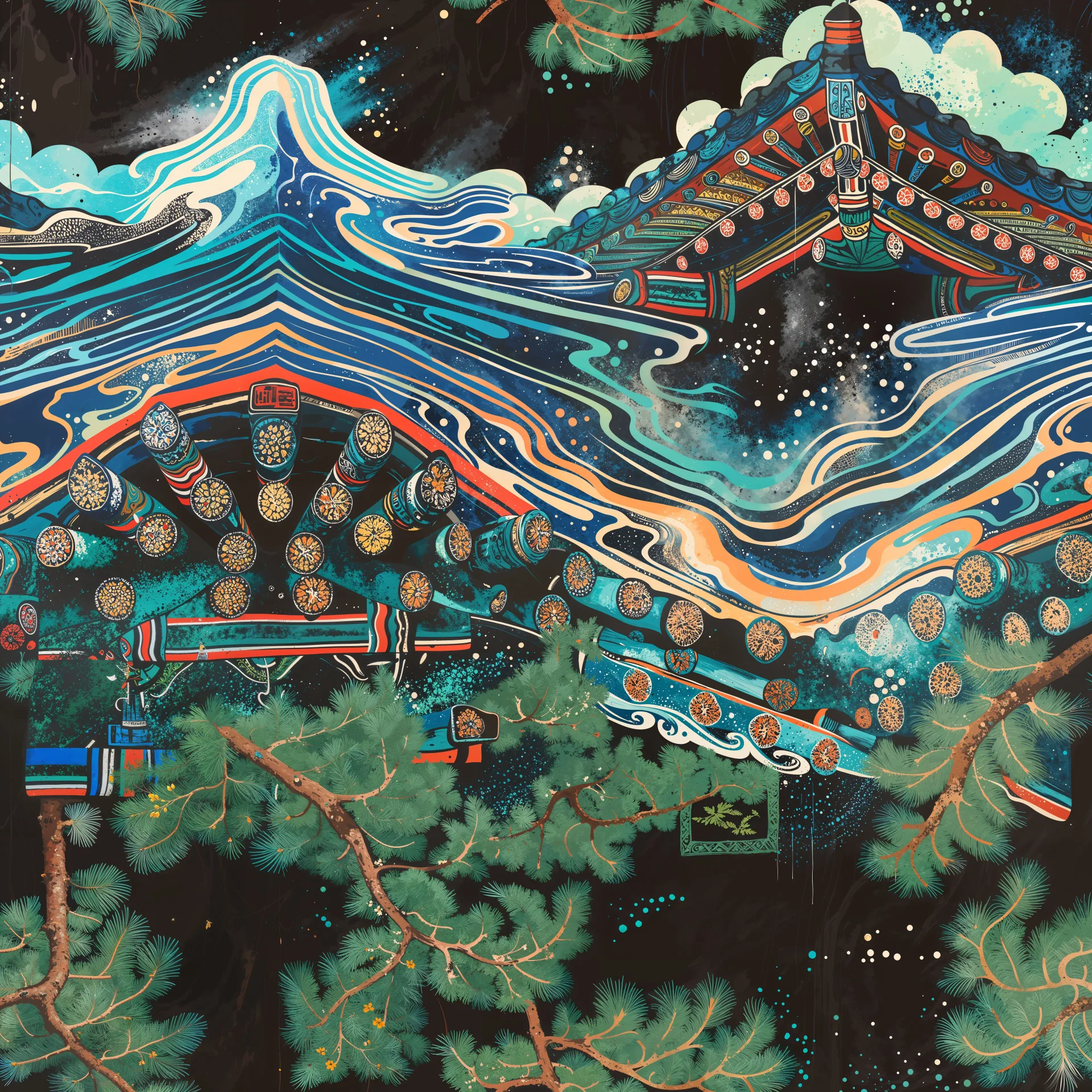 AI 활용법을 통해 창작된 킵콴의 대표작, <패턴>