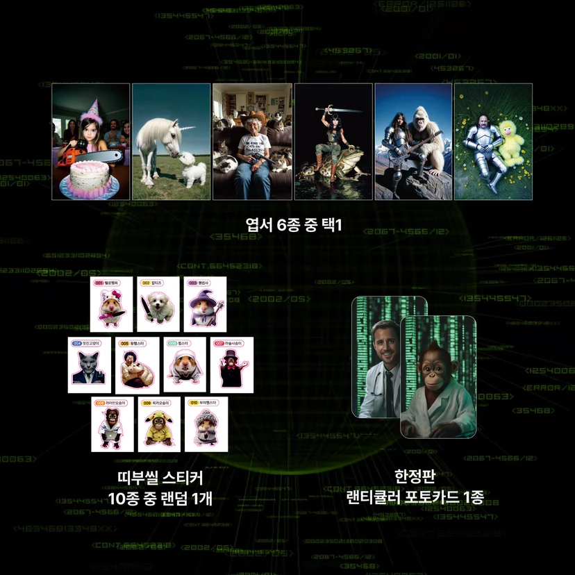 ‘가상현실 연구소 ROVI’ 체험 부스에서 받을 수 있는 다양한 선물