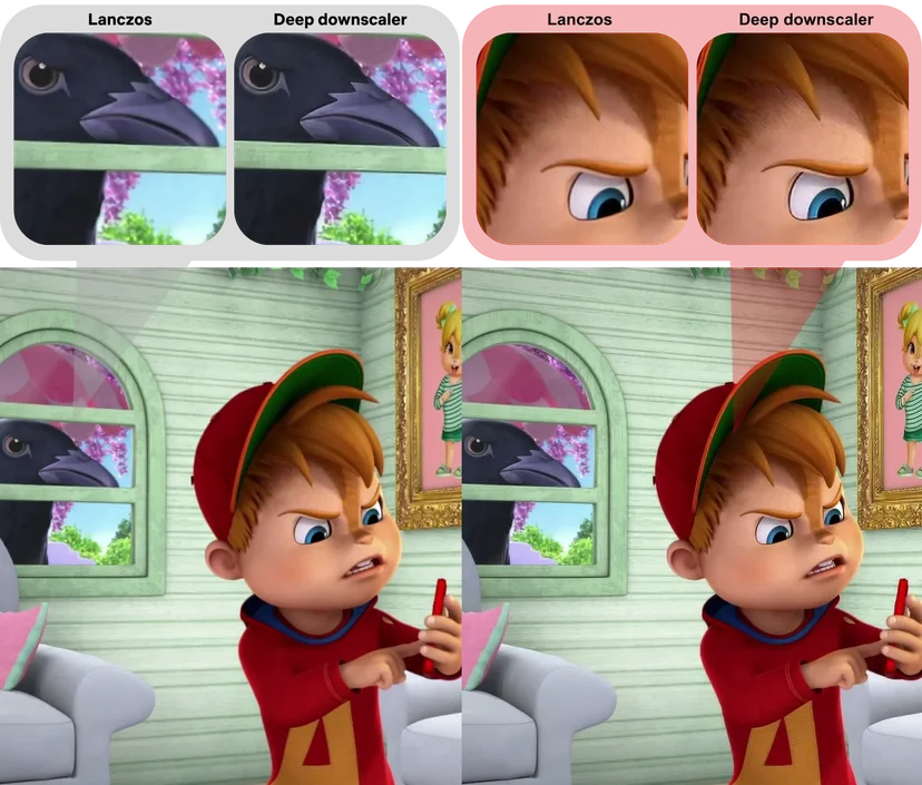 For your eyes only: improving Netflix video quality with neural networks