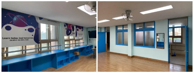 AI교실에 맞는 교실 공간의 인테리어