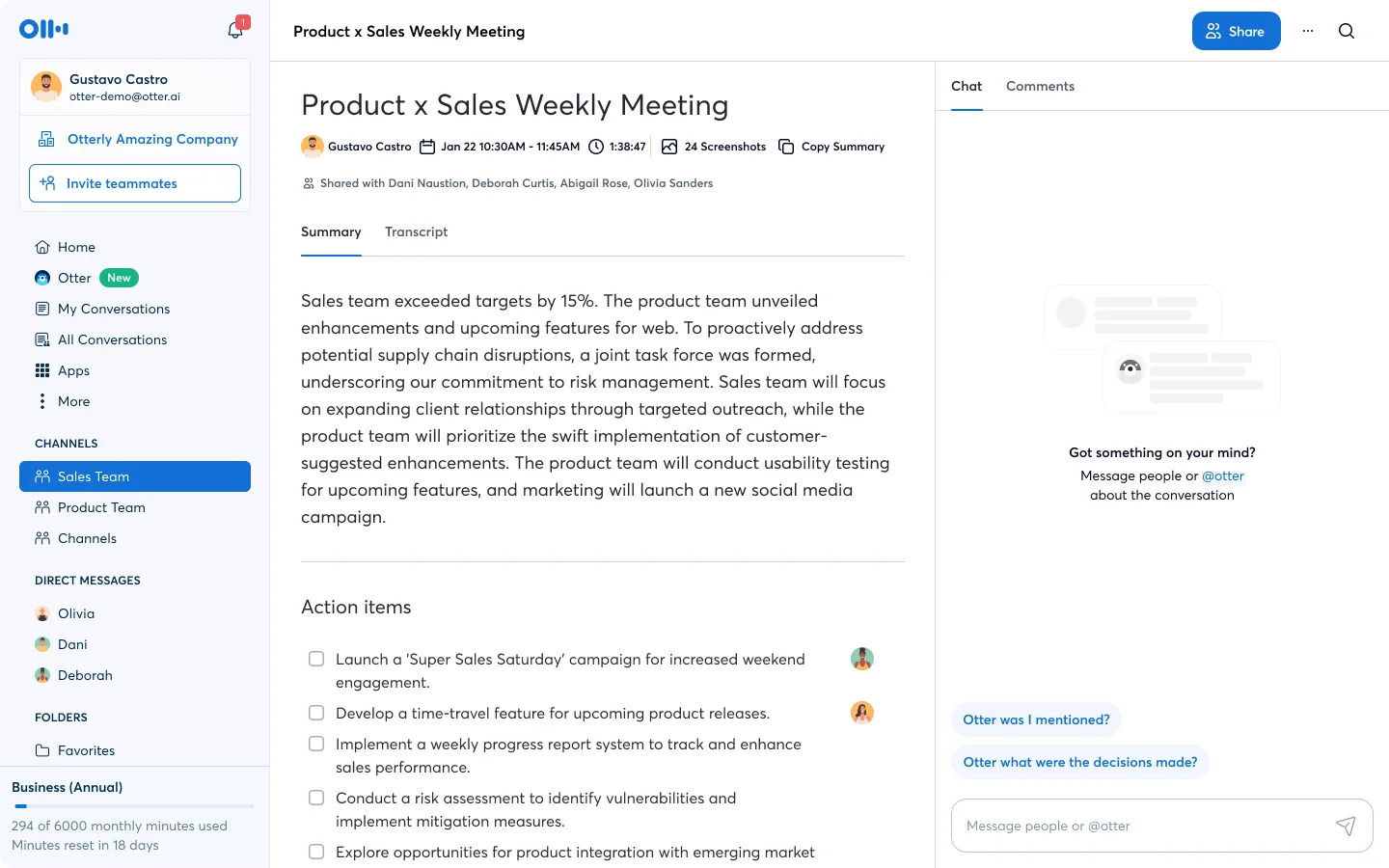 otter-summay-overview