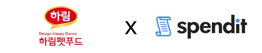 하림펫푸드와 스팬딧 로고