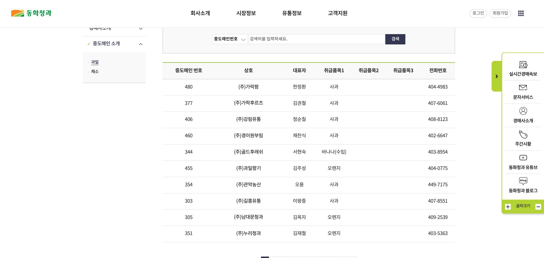 동화청과-중도메인