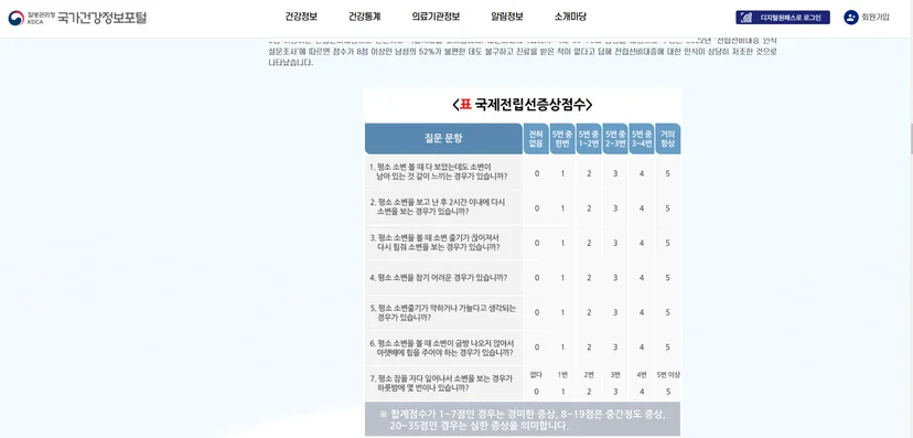 천안 비뇨기과 전립선 증상