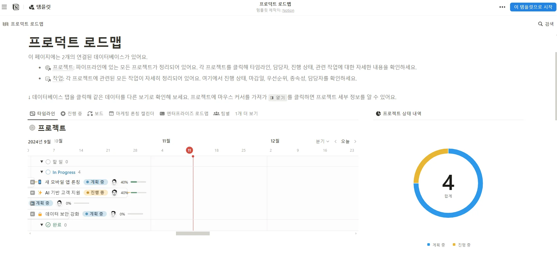 노션 AI 노션 이력서 노션 포트폴리오 notion