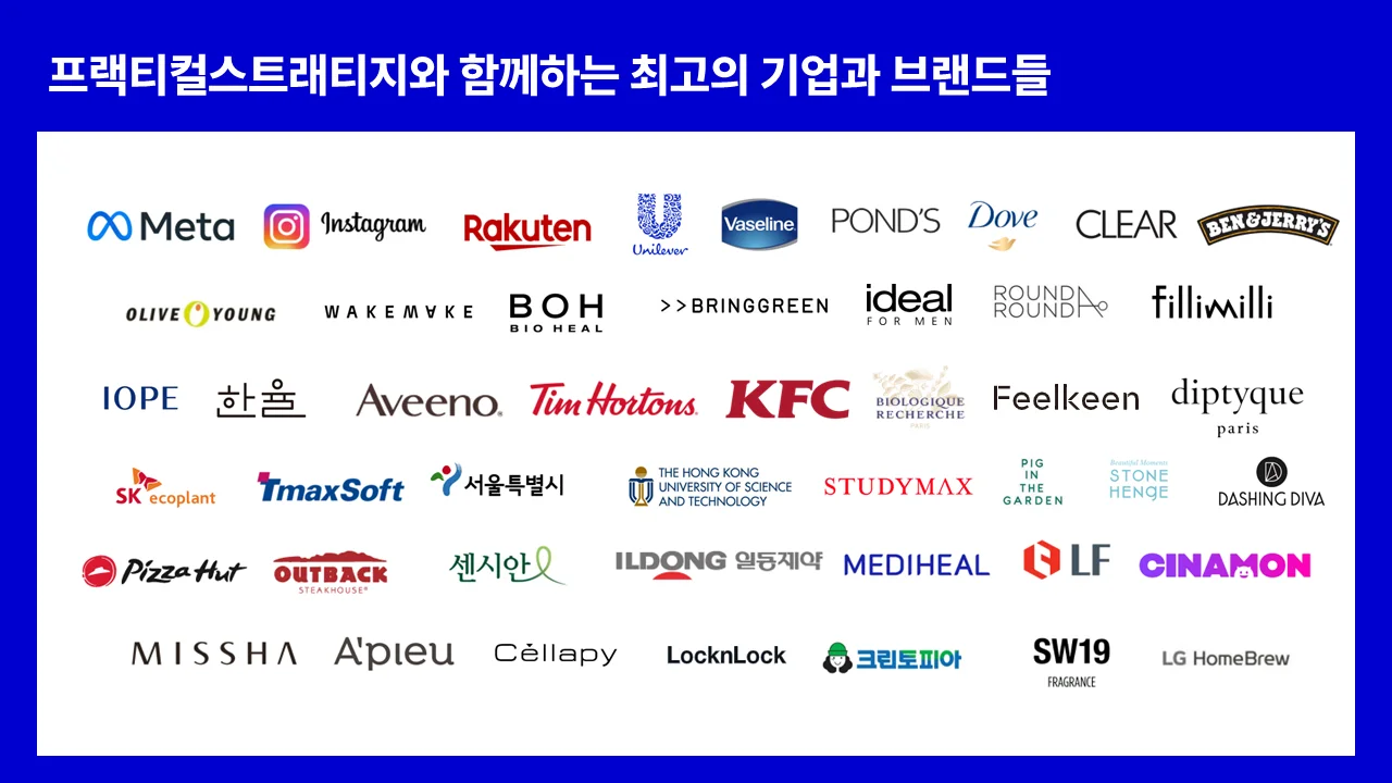 프랙티컬스트래티지 고객사