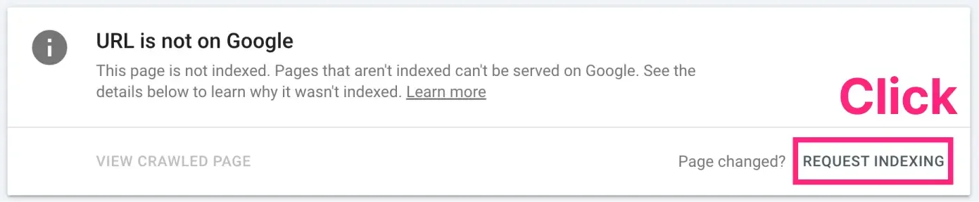 구글 서치콘솔에서 색인 요청하기