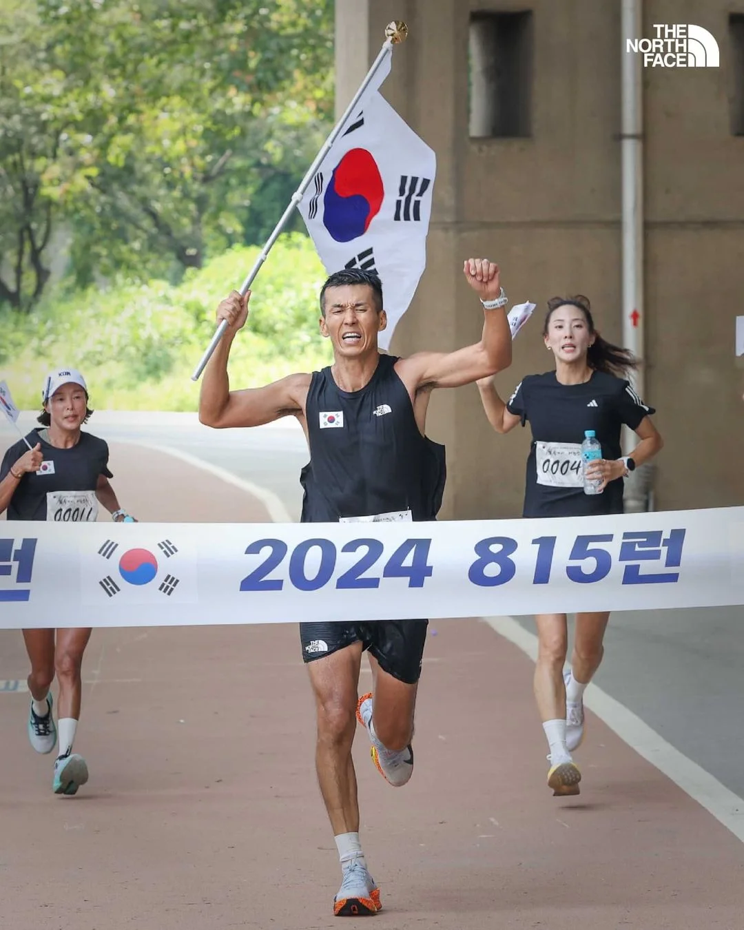 노스페이스는 광복절 기념 815 마라톤을 후원하며 방송인 션을 공식 홍보대사로 발탁