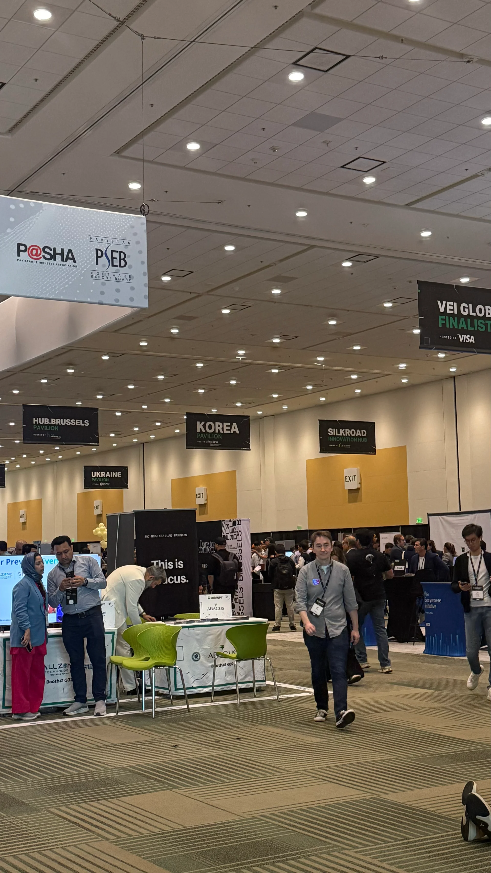 TechCrunch Disrupt 2024 부스 현장