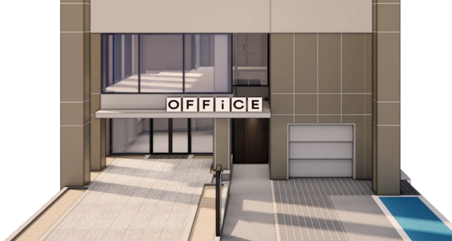 오피스B 역삼2호점 입구 예시