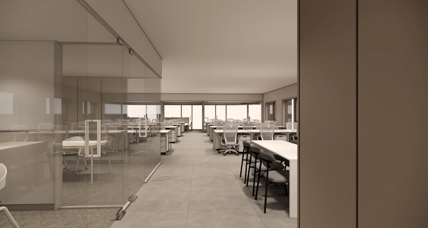 오피스B 역삼2호점 업무 공간(워크존) 예시