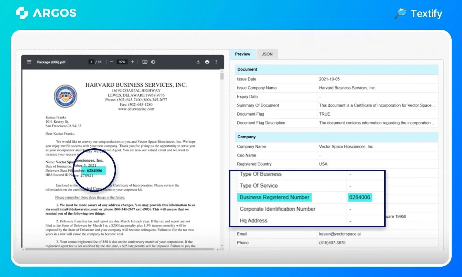 ARGOS OCR Service! - Textify 