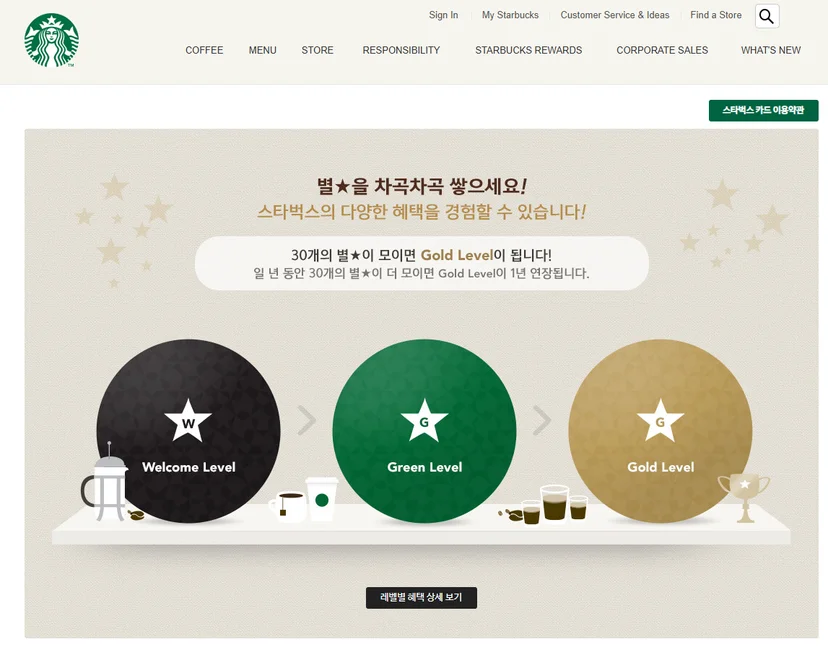 스타벅스 리워드 멤버십 아메리카노 할인
