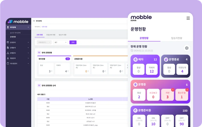 통근버스 업체 선정 유의사항, 리포트 제공