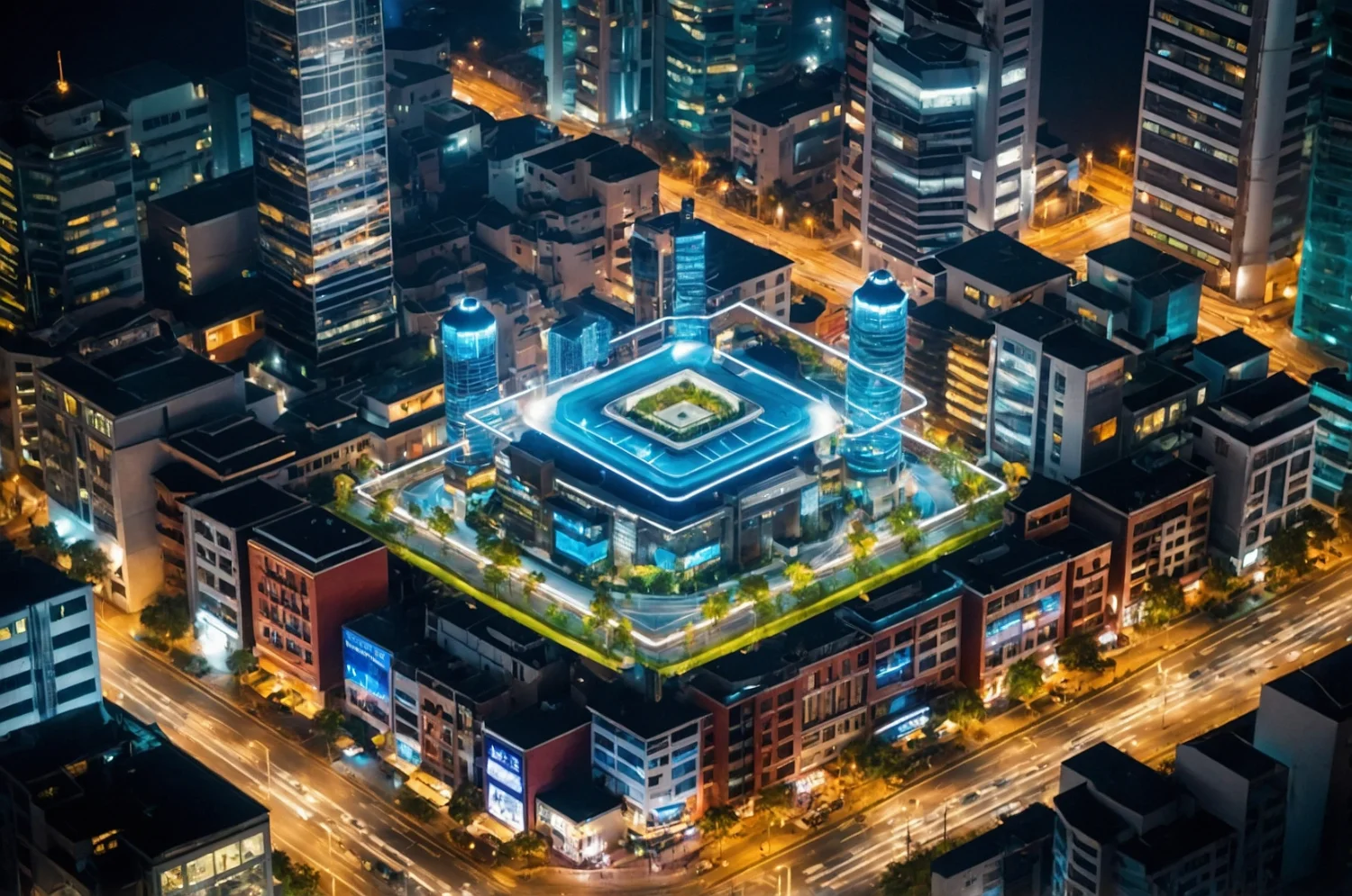 지능형 도시 참고 이미지