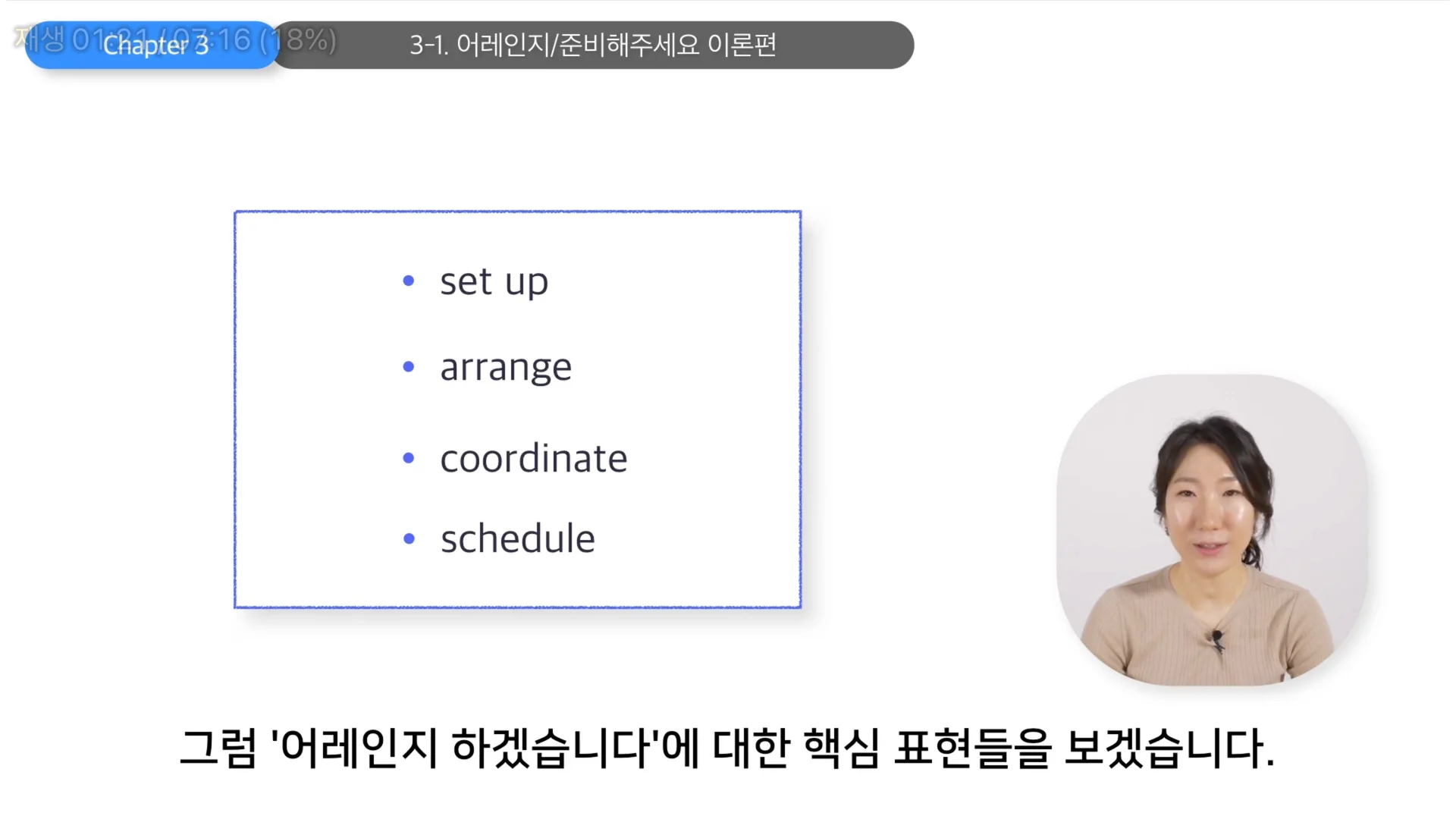 격식있는 미팅 준비 표현 4가지
