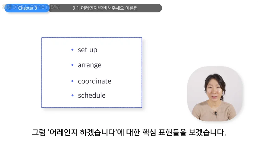 격식있는 미팅 준비 표현 4가지