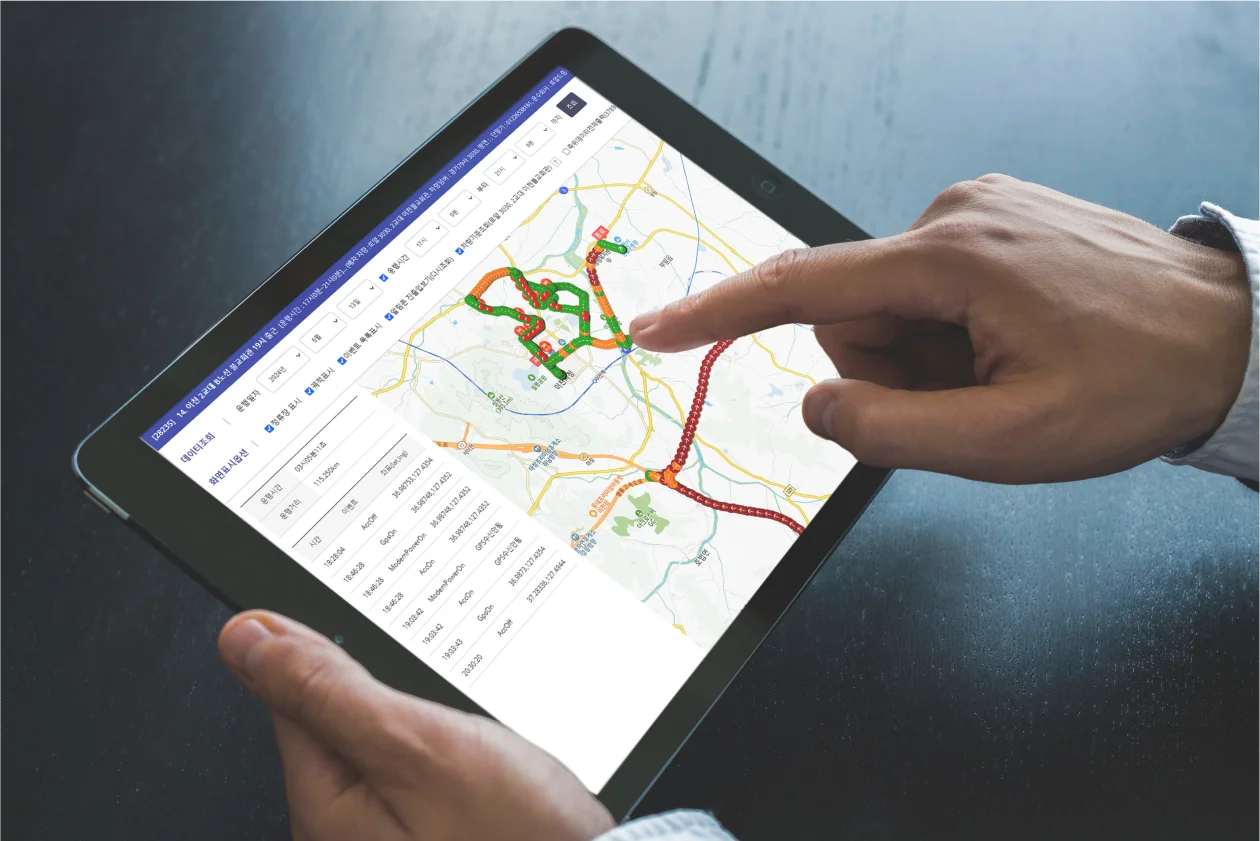 사내셔틀버스, 통근버스, 차량관제, 모블,mobble, 삼성E&A