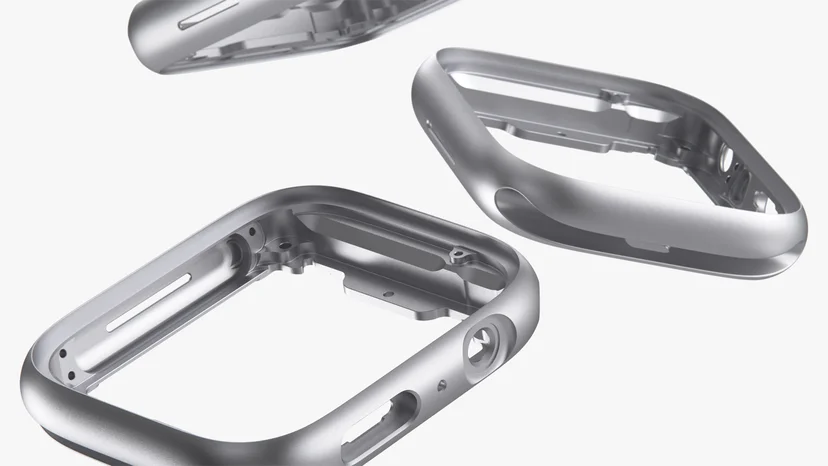 100% 재활용 알루미늄으로 만들어진 Apple Watch Series 9의 케이스