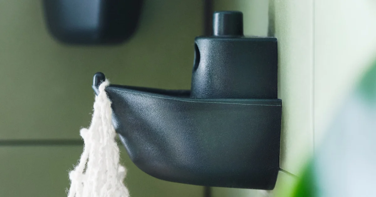 어업에서 사용된 어망과 로프를 재활용해 제작된 이케아의 크노파레