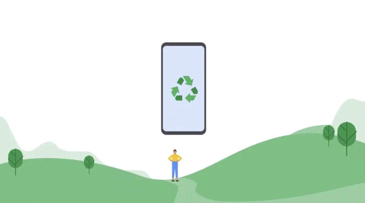 지역사회 환경보호를 위한 재활용 프로그램을 운영하는 구글