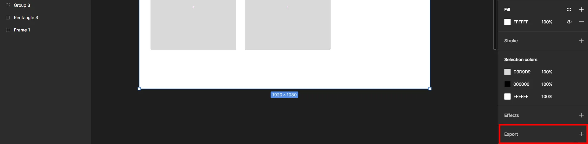 피그마 파일 내보내기