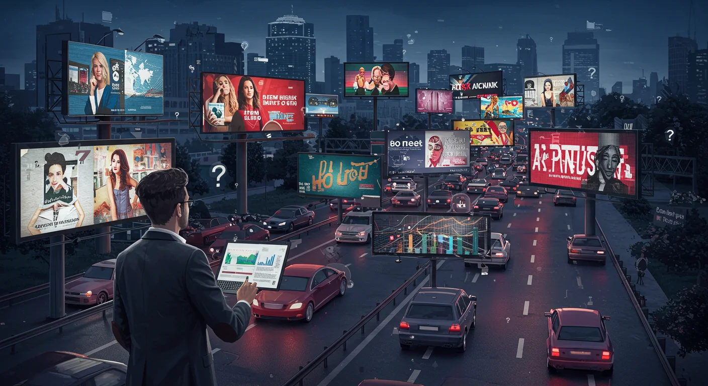 고객들은 너무 많은 광고에 지쳤다